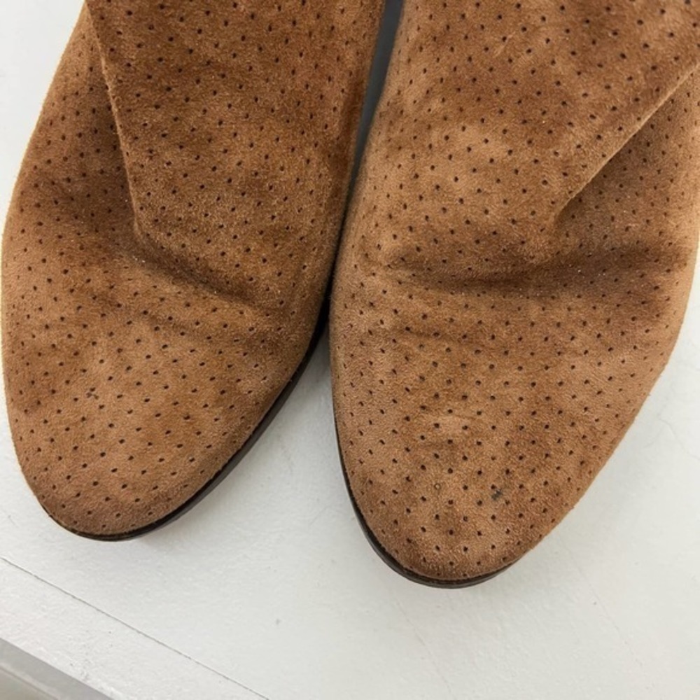 Sezane Brown Ankle Boots with Tassels - Picture 9 of 12